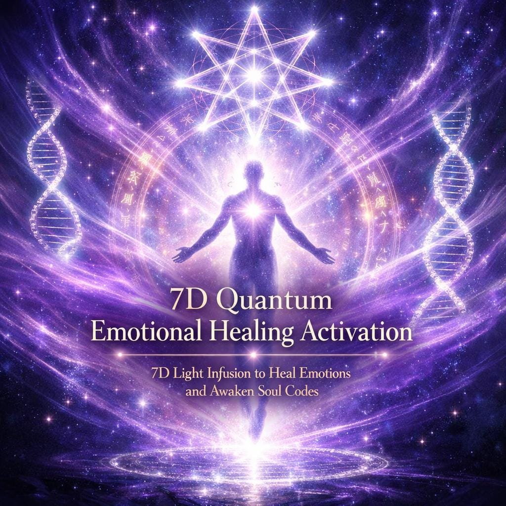 Quantum Emotional Healing Session – 7D Energy Activation for Deep Emotional Release and Spiritual Awakening