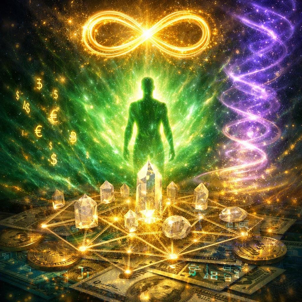 Quantum Wealth Frequency Activation 7D Energy to Attract Abundance and Manifest Financial Prosperity