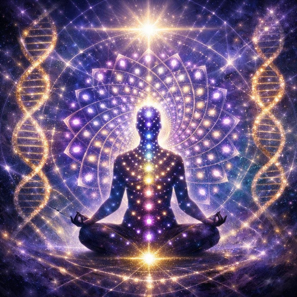 114 Chakra Alignment for Energy Healing and DNA Activation, Spiritual Awakening Light Code Download