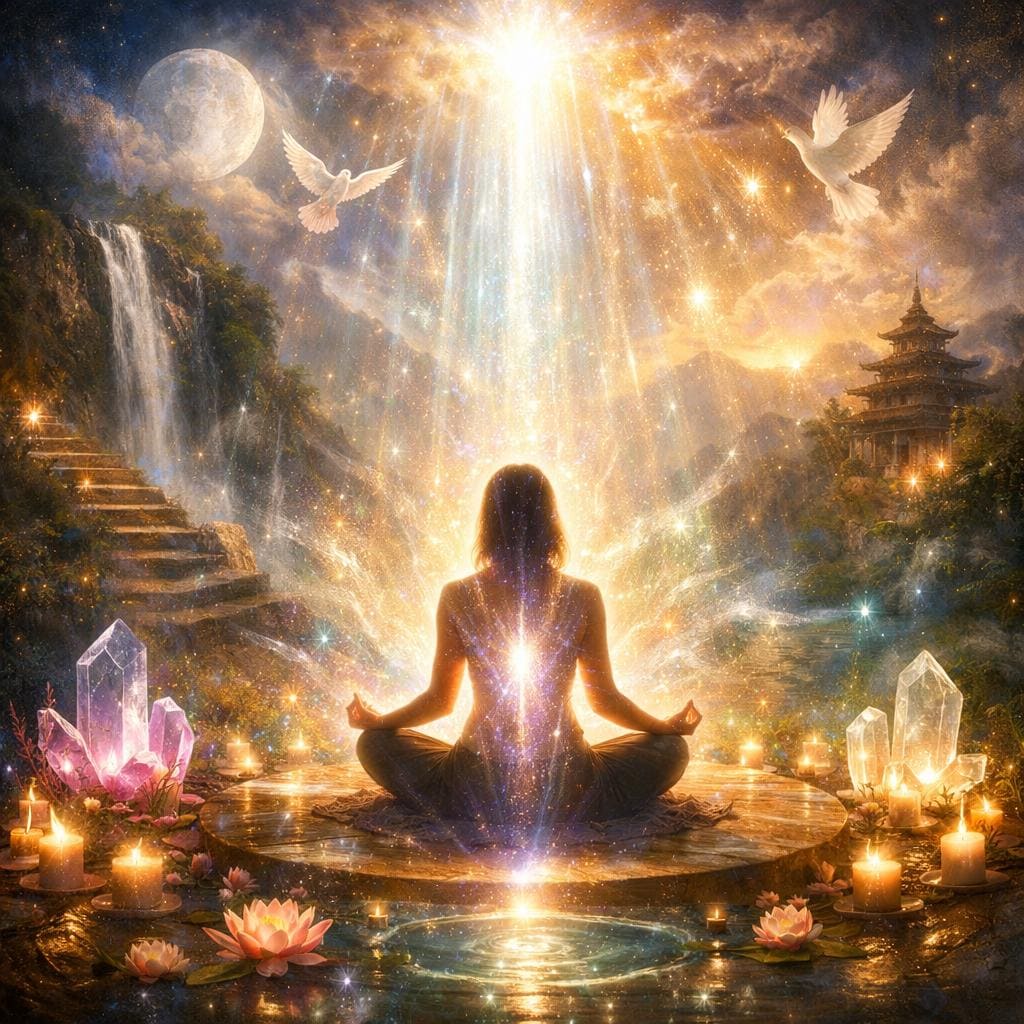 30-Day Spiritual Energy Transformation Journey with Divine Light