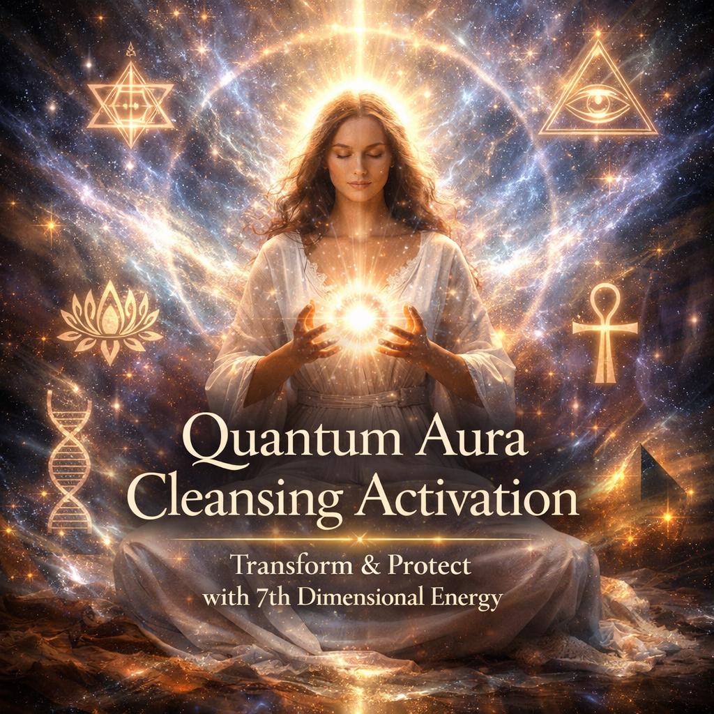 Quantum Aura Healing and DNA Activation with 7D Energy