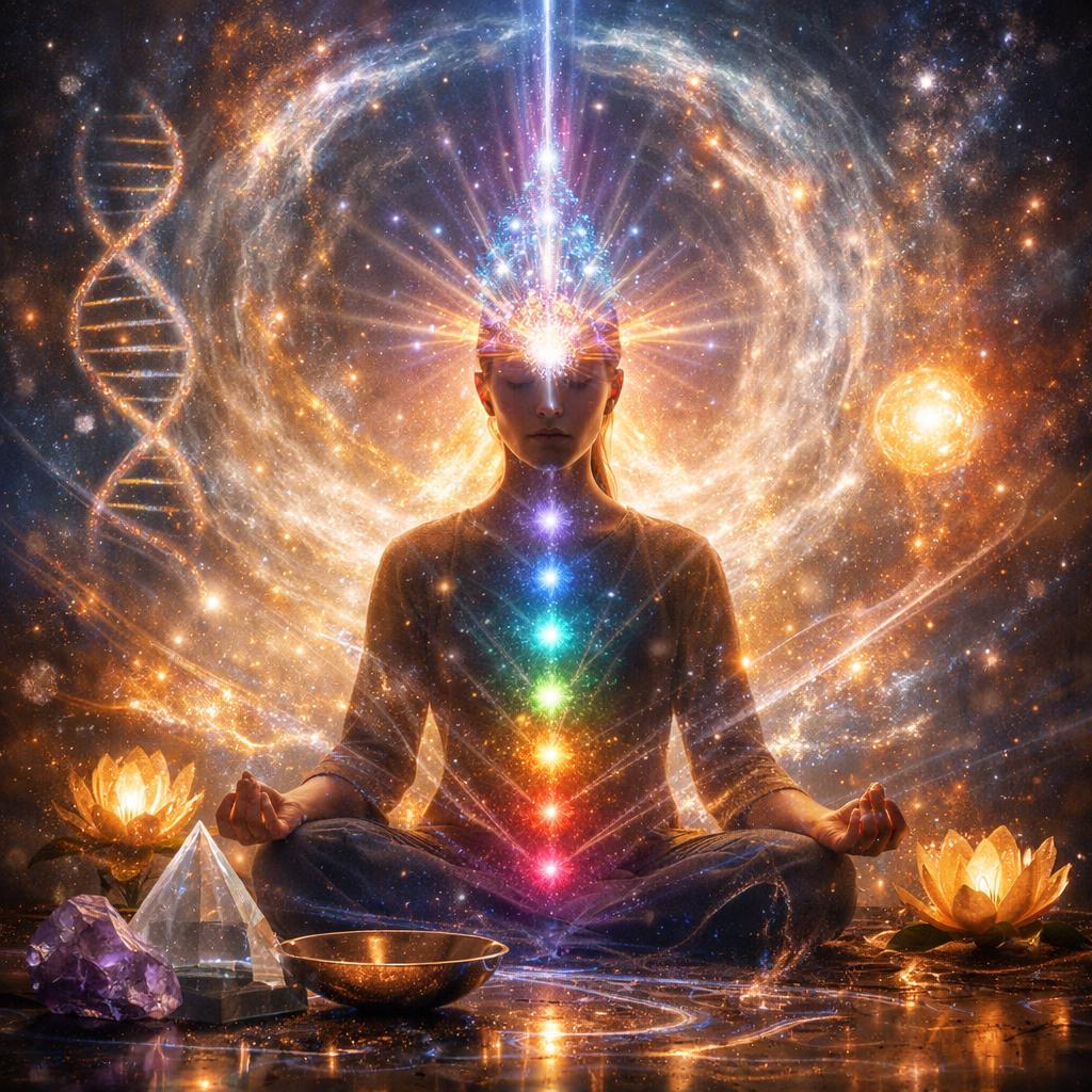Quantum Pineal Gland Activation 7D Energy Healing to Enhance Intuition and Wellness