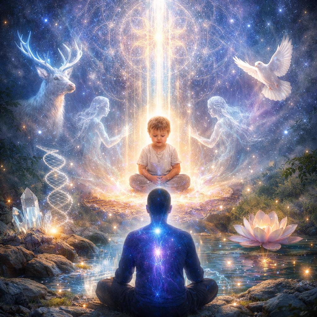 Quantum Inner Child Healing with 7D Energy for Transformation