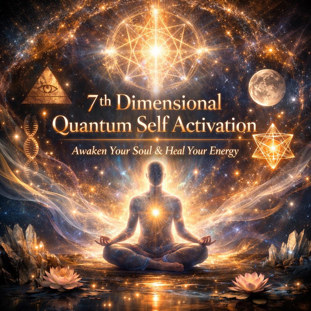 Quantum Self Activation 7D Energy DNA Light Codes Healing