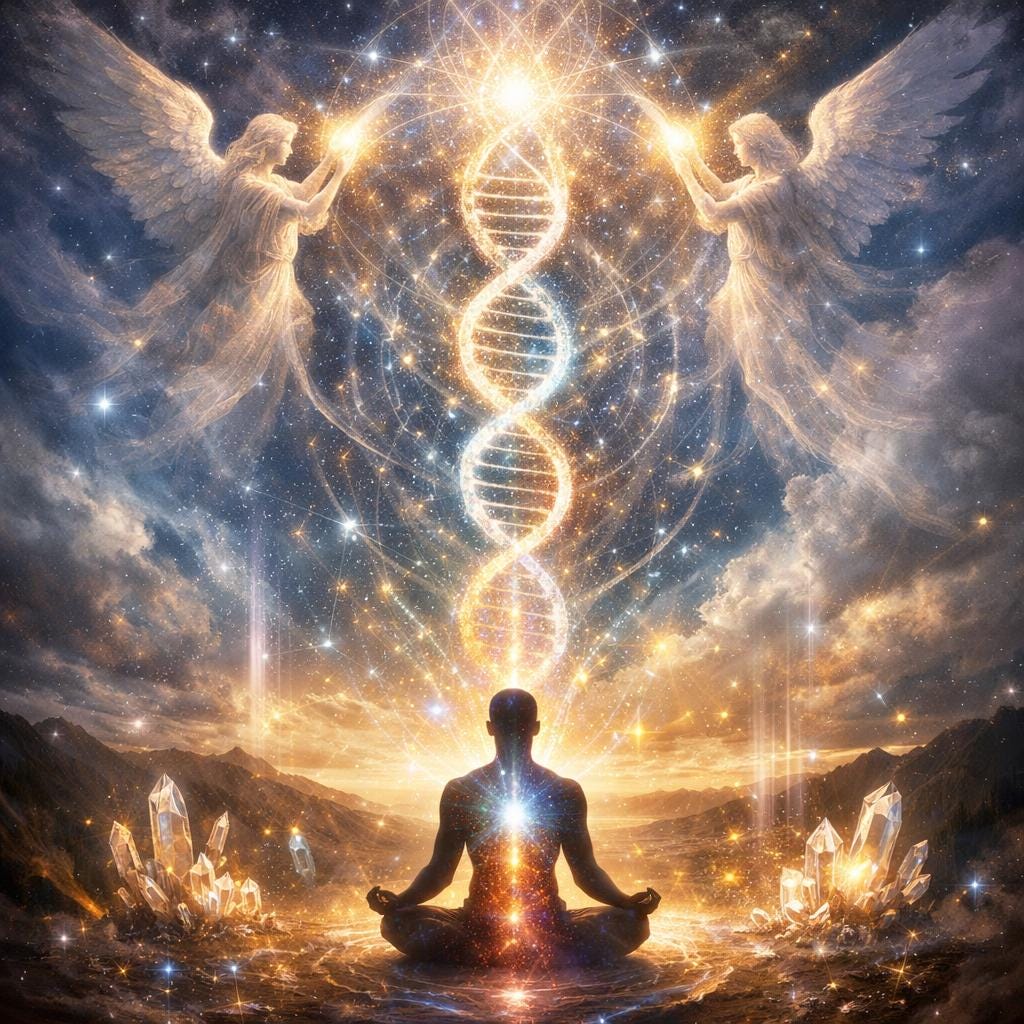 Angelic DNA Activation for Spiritual Awakening and Energy Healing