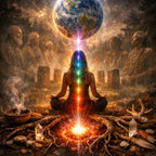 Earth Star Chakra Energy Activation for Deep Grounding and Ancestral Healing