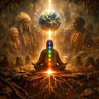 Earth Star Chakra Energy Activation for Deep Grounding and Ancestral Healing