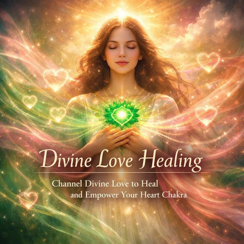 Heart Chakra Energy Healing for Divine Love Clarity & Peace