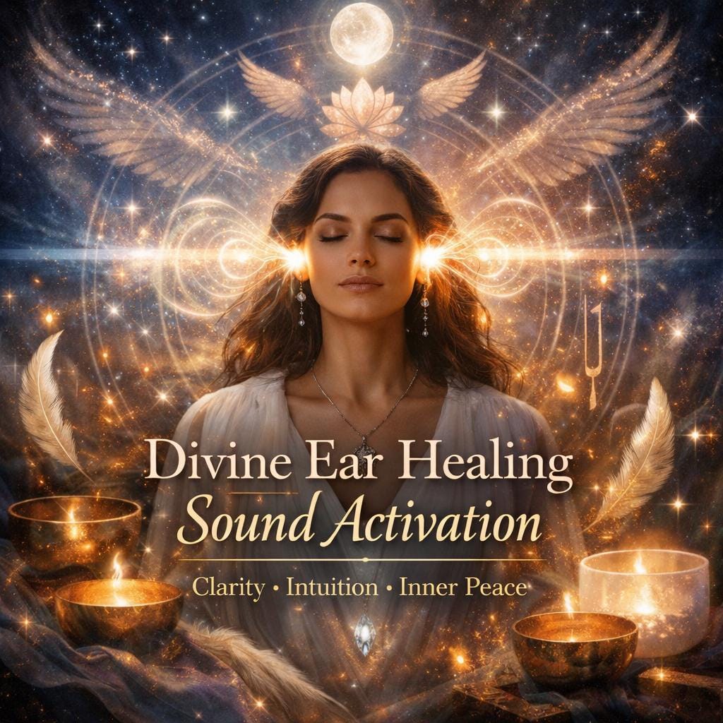 Ear Healing Sound Therapy to Enhance Spiritual Clarity and Guidance