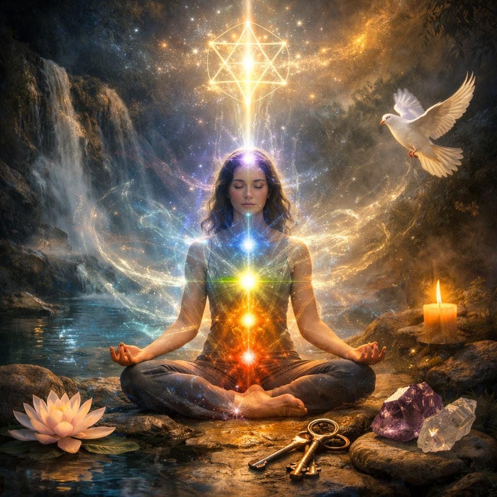 Soul body healing activation for spiritual physical harmony