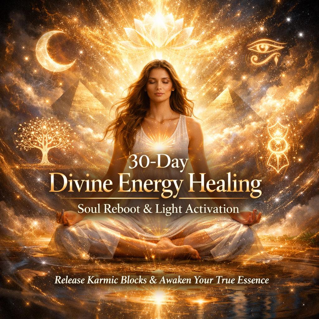 30-Day Spiritual Energy Transformation Journey with Divine Light
