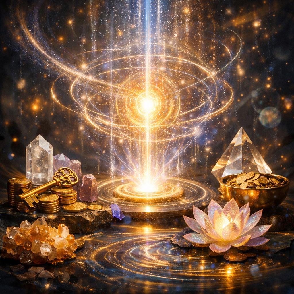 Quantum Wealth Energy Activation for Financial Abundance