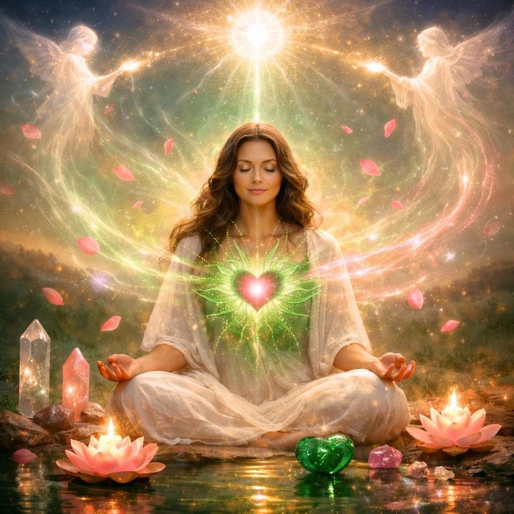 Heart Chakra Healing with Divine Love Energy to Restore Balance