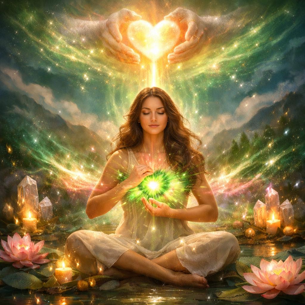 Heart Chakra Healing with Divine Love Energy to Restore Balance
