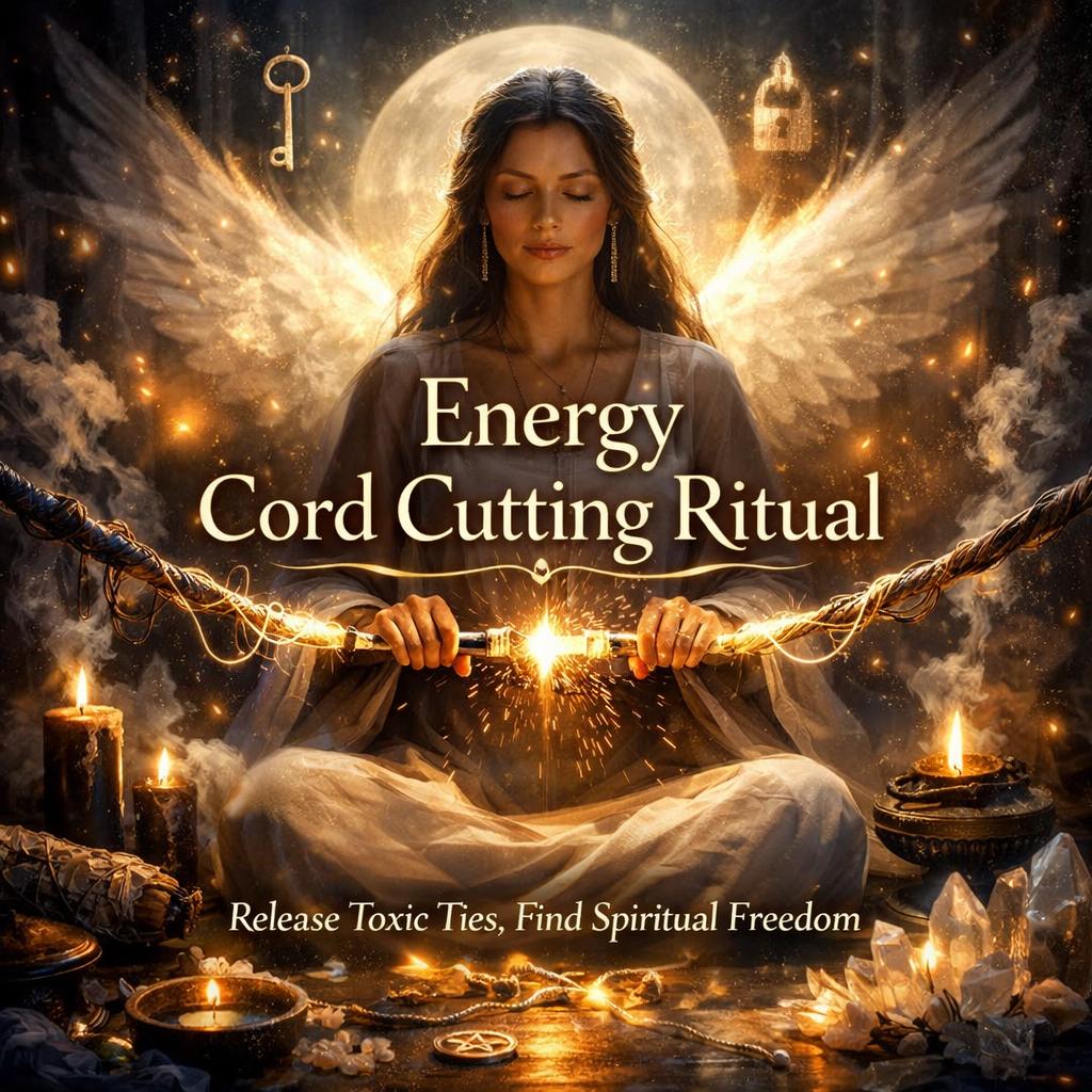 Spiritual Energy Release and Cord Cutting Ritual for Aura Cleansing