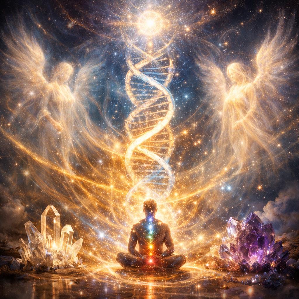 Angelic DNA Activation for Spiritual Awakening and Energy Healing