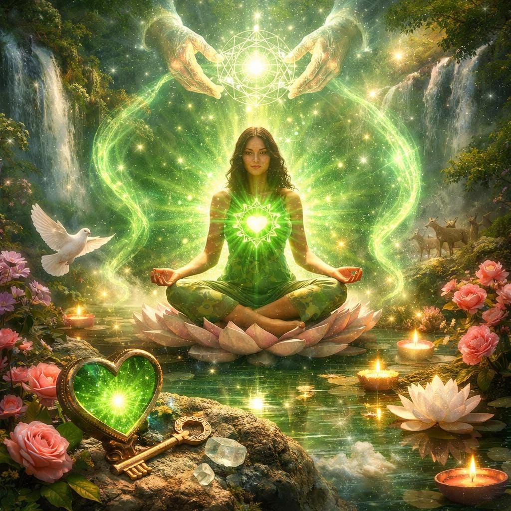 Heart Chakra Healing Meditation - Unleash Love & Inner Peace
