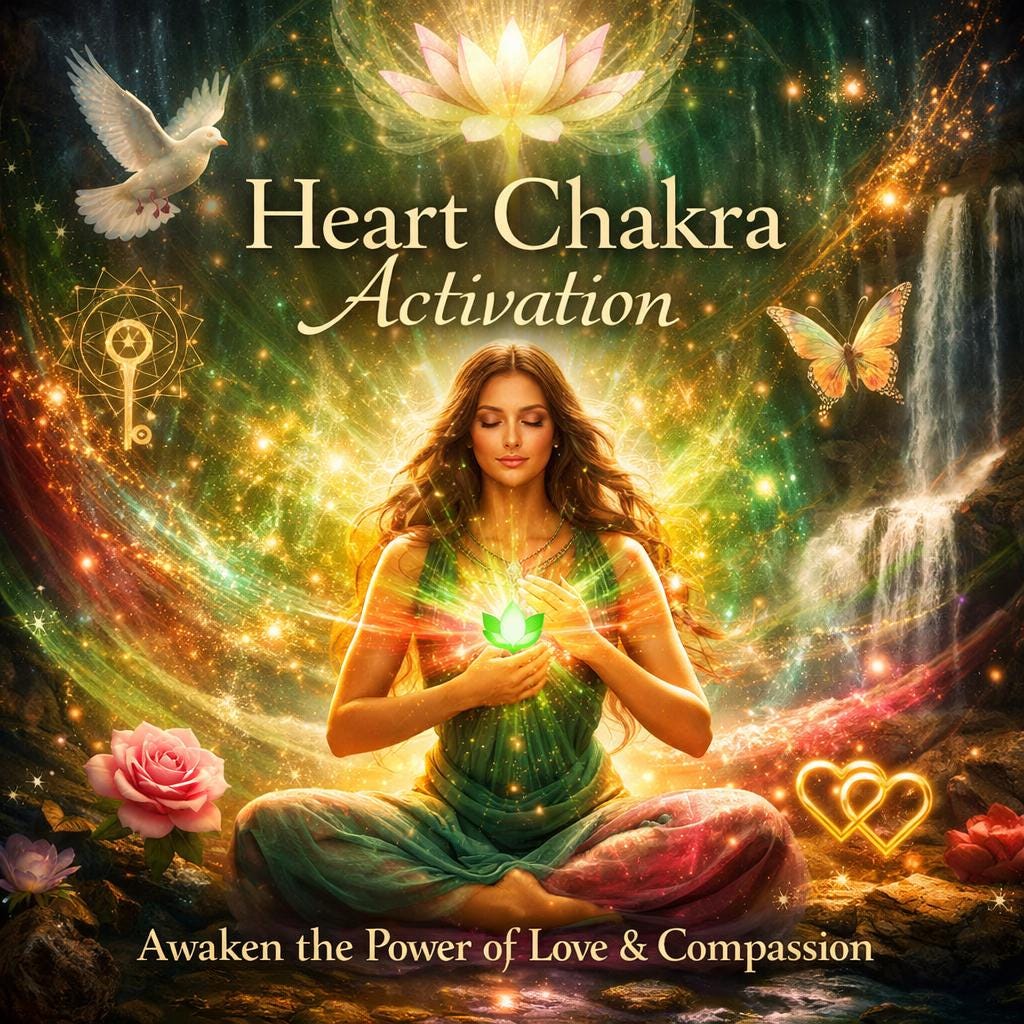 Heart Chakra Healing Meditation - Unleash Love & Inner Peace
