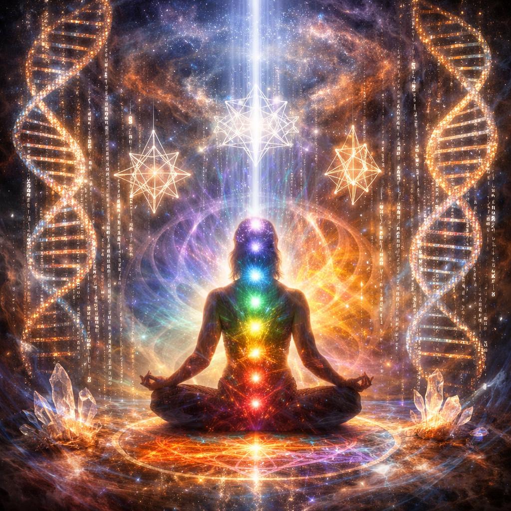 Quantum Chakra Transformation 7D Energy Activation for Spiritual Growth