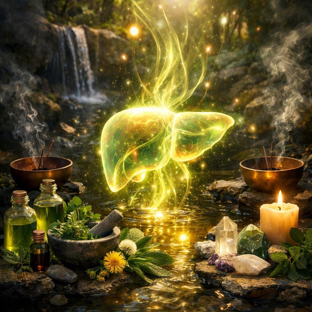 Energy Vitalizing Liver Cleanse: Revitalize & Detoxify with Healing Frequencies