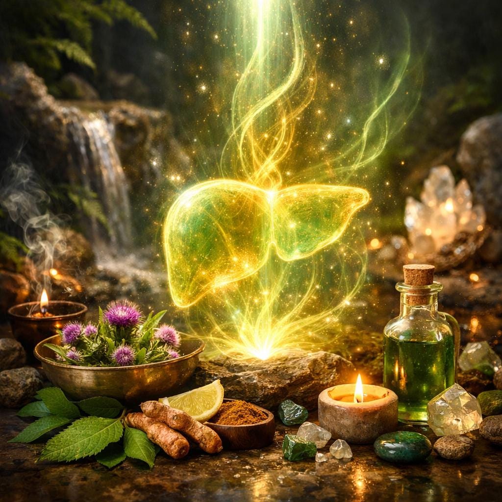 Energy Vitalizing Liver Cleanse: Revitalize & Detoxify with Healing Frequencies