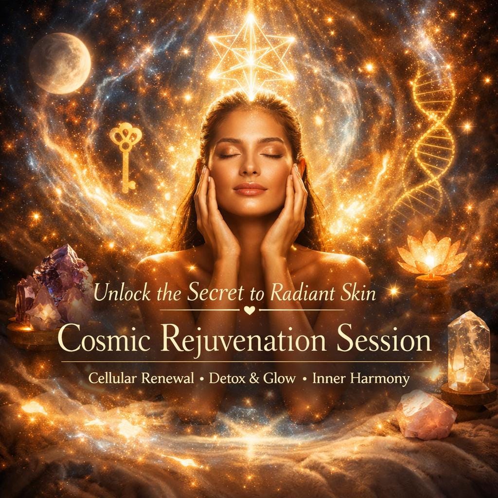 Cosmic Skin Renewal Session: Activate Healing &amp; Rejuvenate Your Radiance