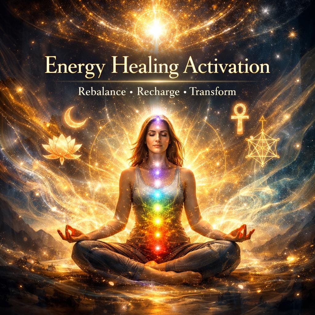 Energy Body Healing Session Restore Balance Recharge Vitality