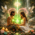7 Days Couple Healing & Chakra Balance: Love Energy Session, Detailed Report + Charged Artwork