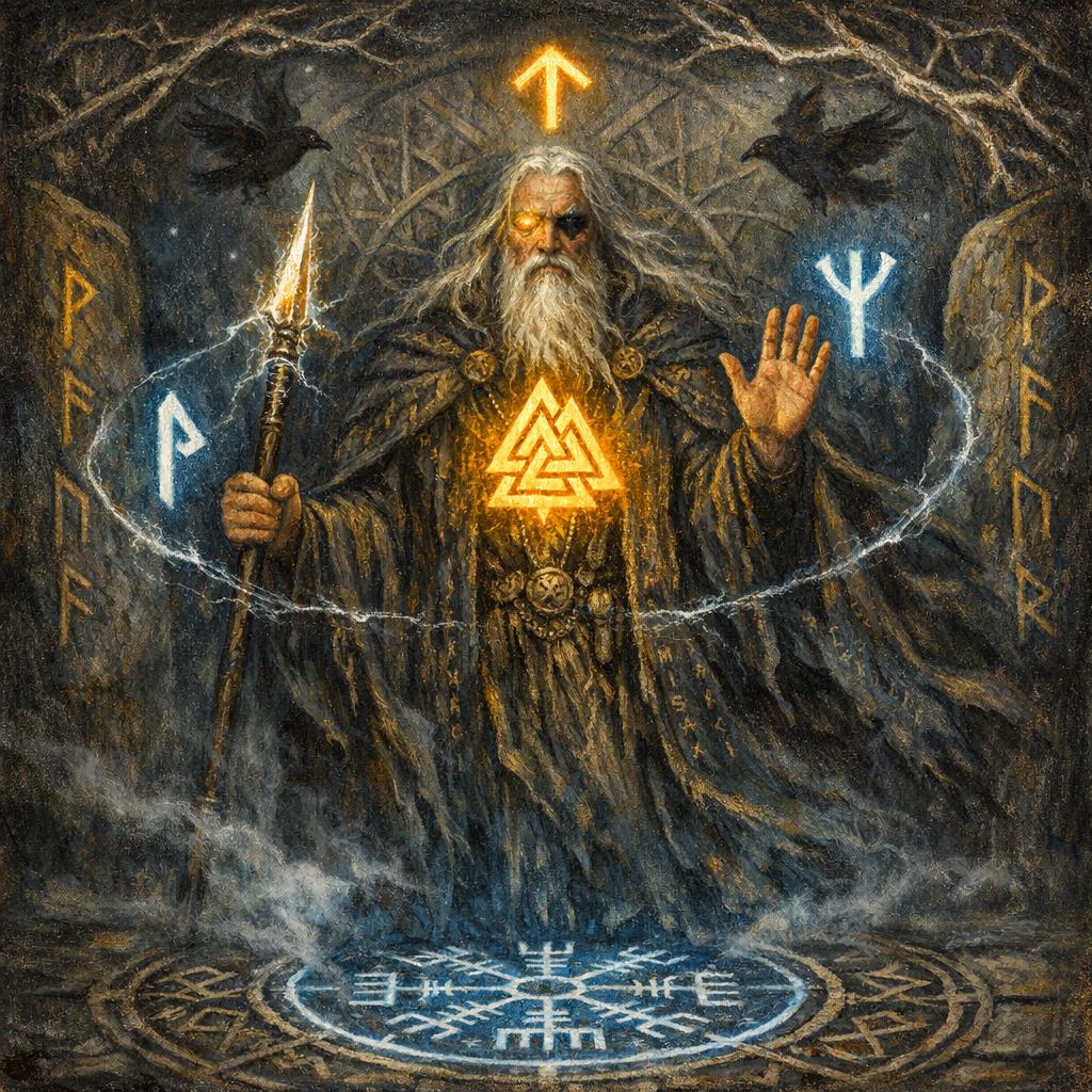 Odin Wisdom Attunement Ancient Norse Power & Spiritual Mastery