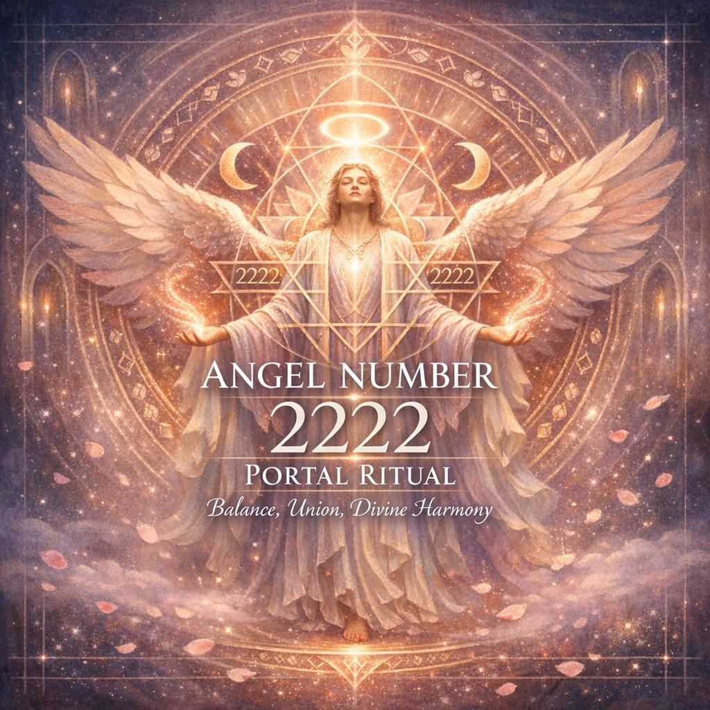 Angel Number 2222 Portal Ritual Balance Harmony & Divine Partnership Energy