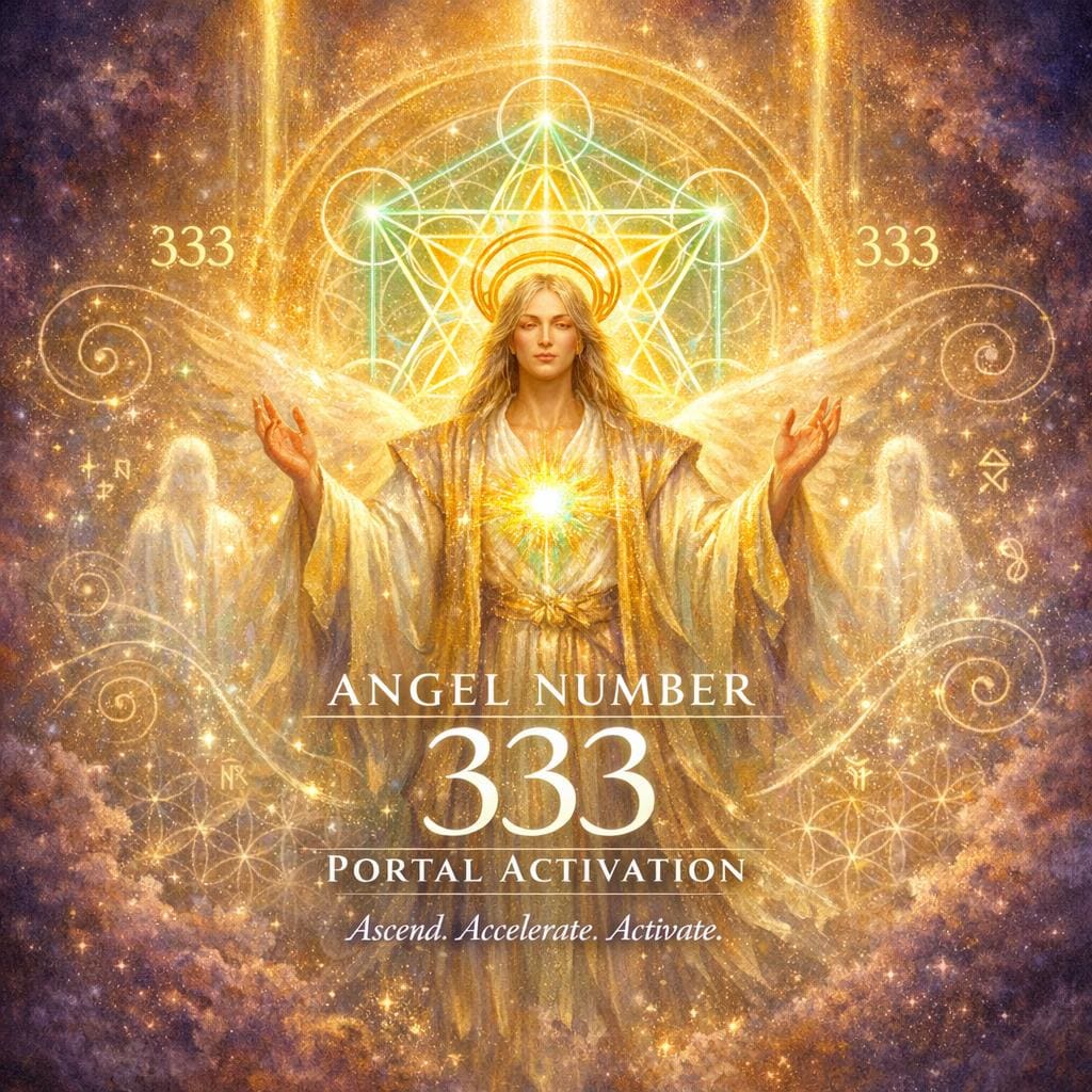 Angel Number 333 Portal Activation Ascended Masters & Spiritual Acceleration