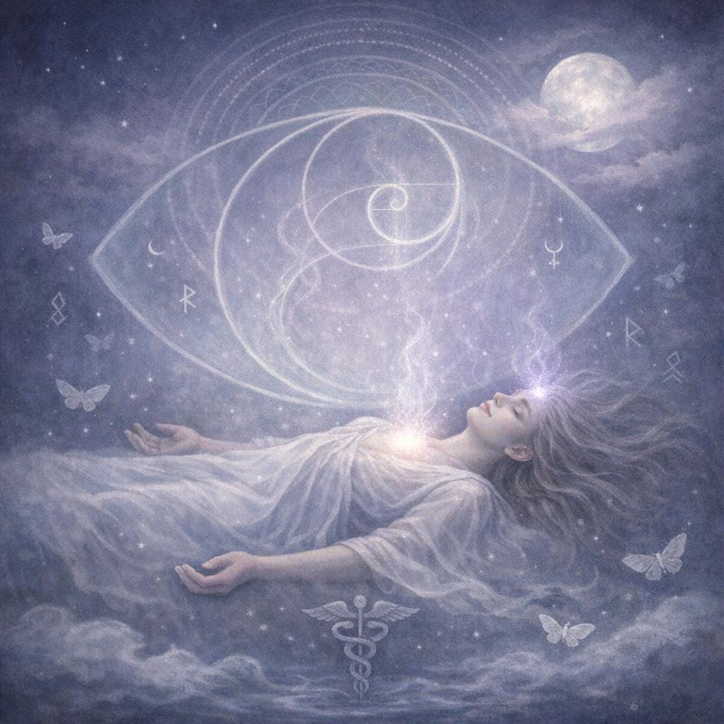 Sleep Healing Activation — Quiet Restless Energy, Restore Deep Rest & Nightly Renewal