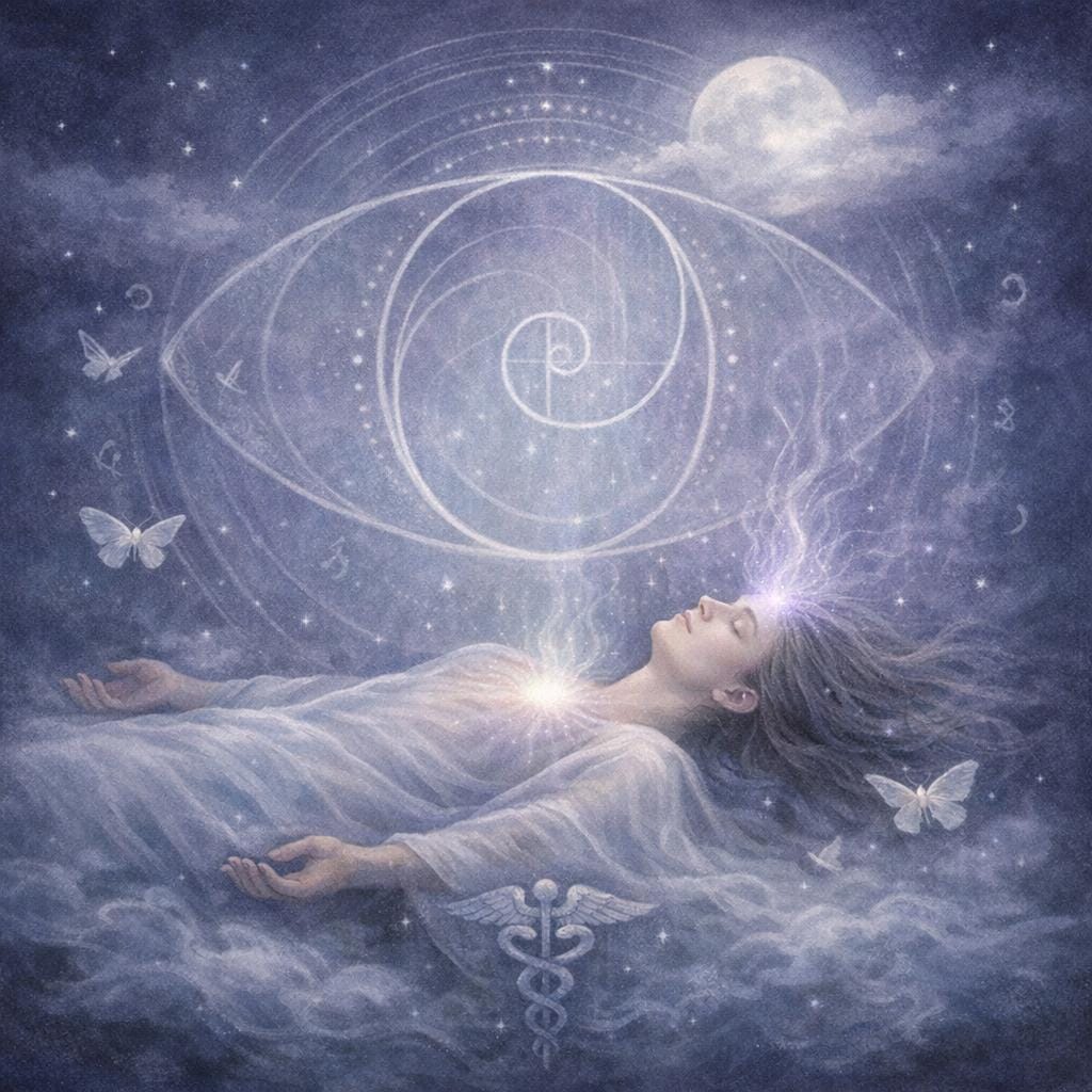 Sleep Healing Activation — Quiet Restless Energy, Restore Deep Rest & Nightly Renewal