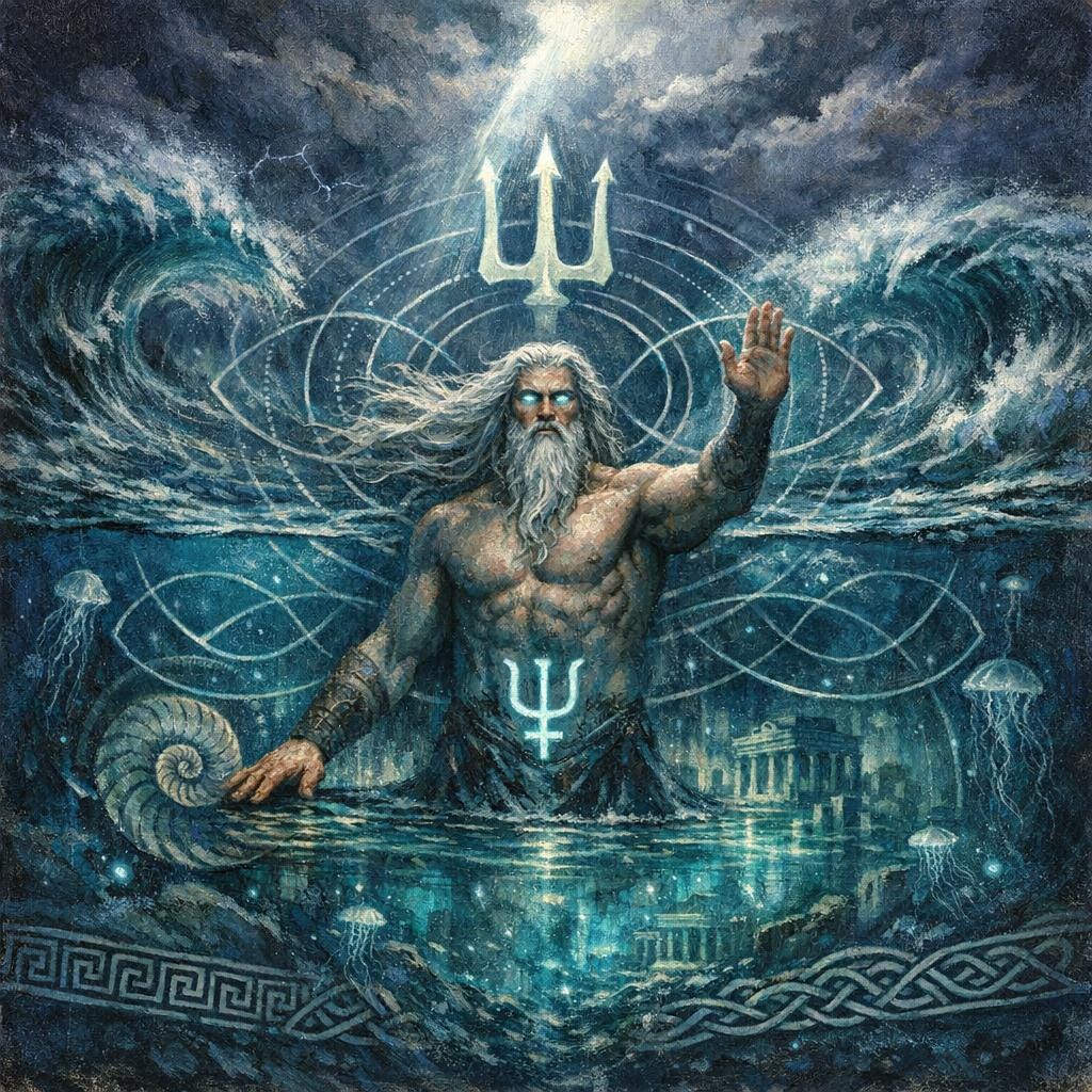 Poseidon Energy Attunement Master the Emotional Depths & Unlock Your Inner Power