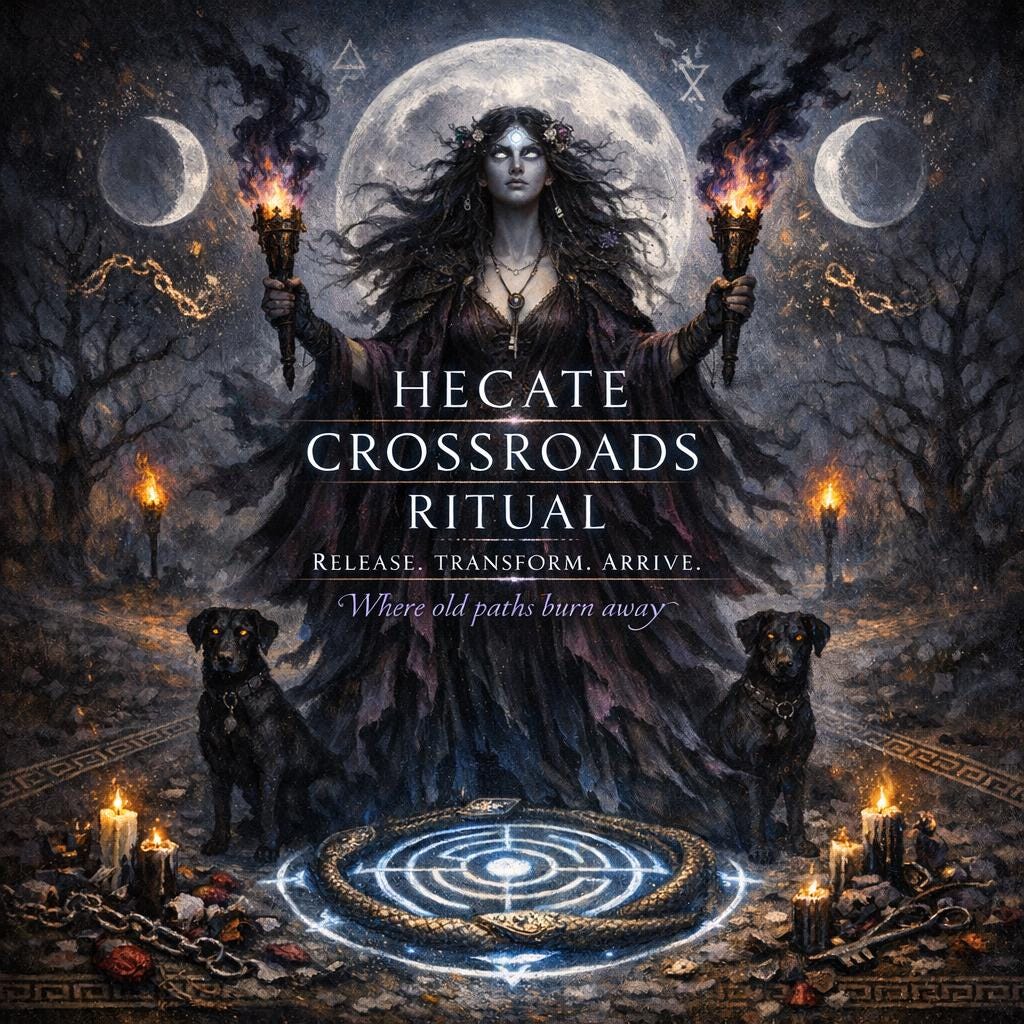 Hecate Crossroads Ritual Release the Old Path & Step Into Your True Destiny