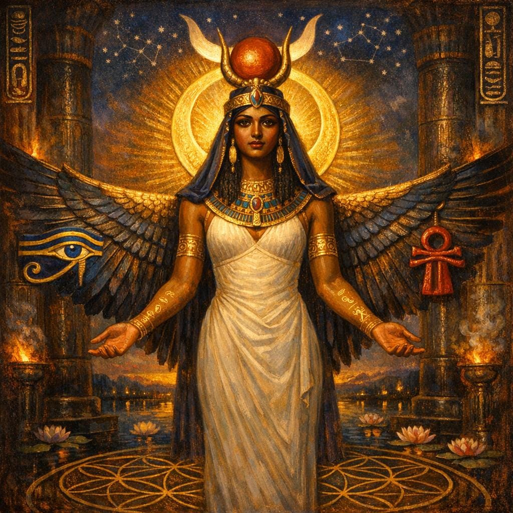 Isis Goddess Initiation Sacred Feminine Power & Divine Sovereignty