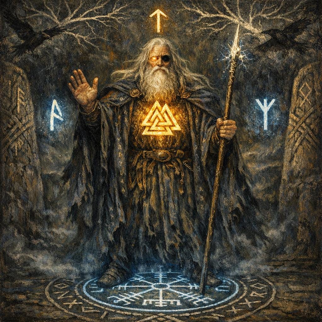 Odin Wisdom Attunement Ancient Norse Power & Spiritual Mastery