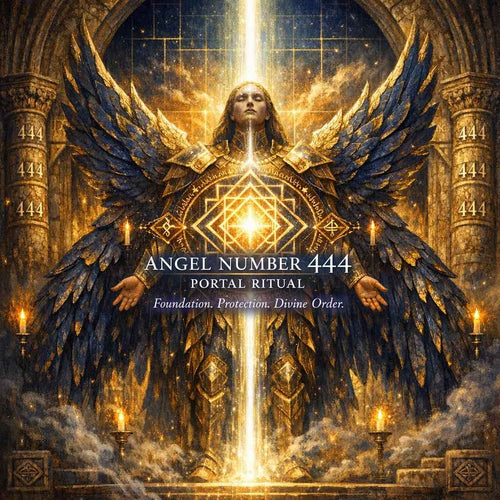 Angel Number 444 Portal Ritual Angelic Protection & Energetic Foundation