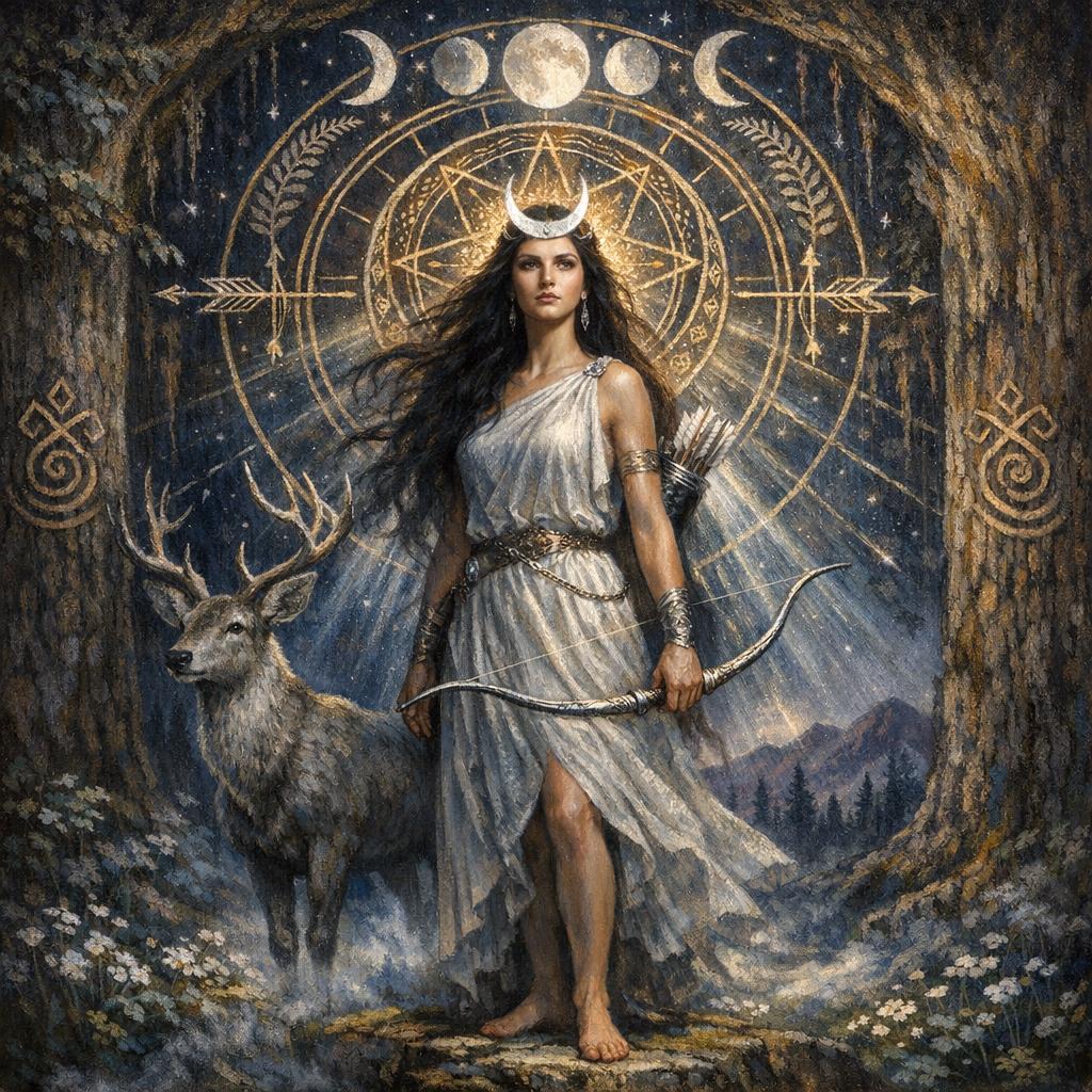 Artemis Divine Feminine Activation Ancient Goddess Power & Sacred Independence