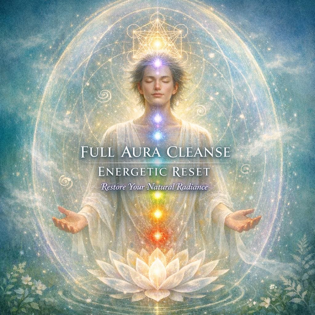 Full Aura Cleanse & Energetic Reset Restore Your Natural Radiance + Charged Artwork