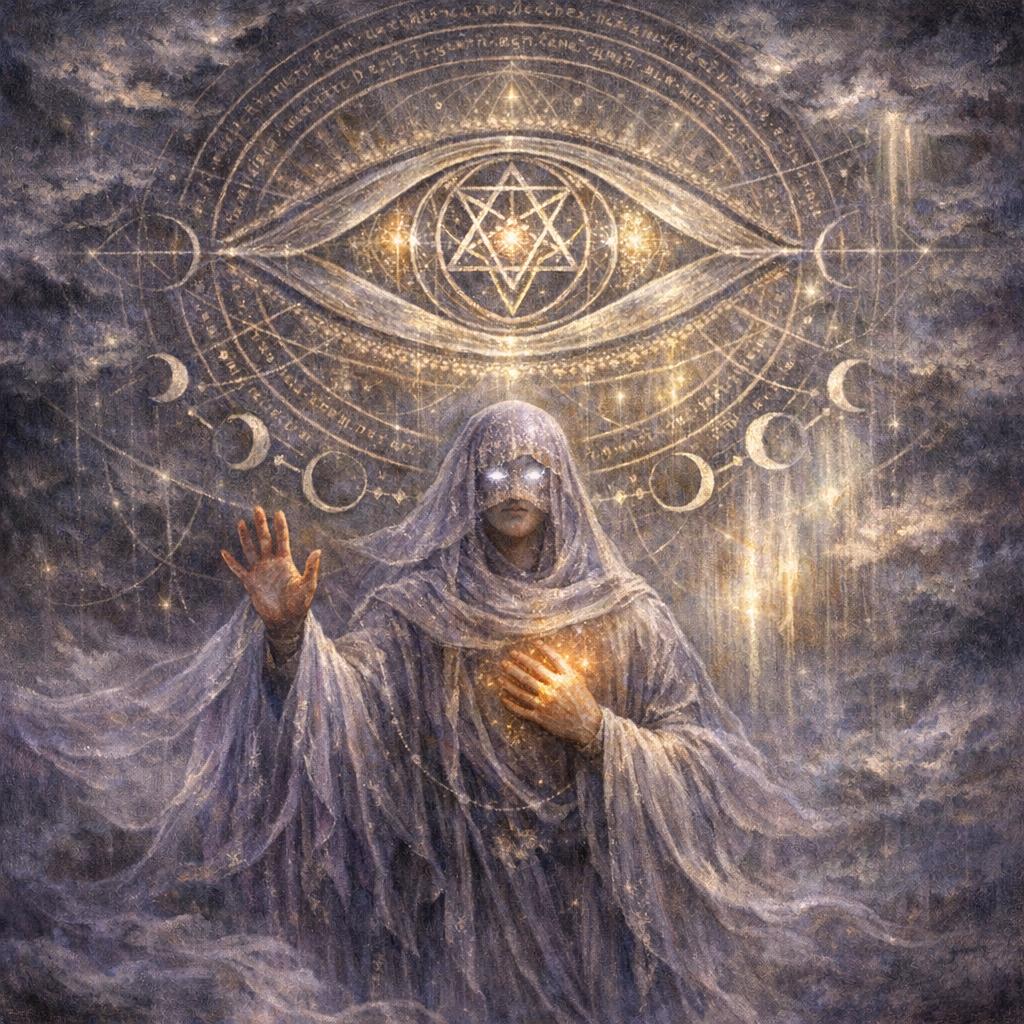 Veil Of Prophecy Attunement + Charged Digital Artwork