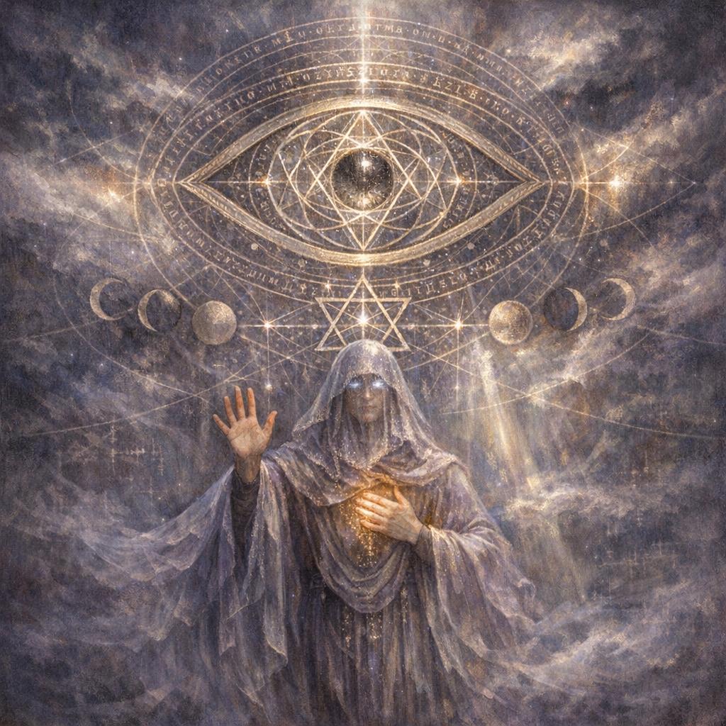 Veil Of Prophecy Attunement + Charged Digital Artwork
