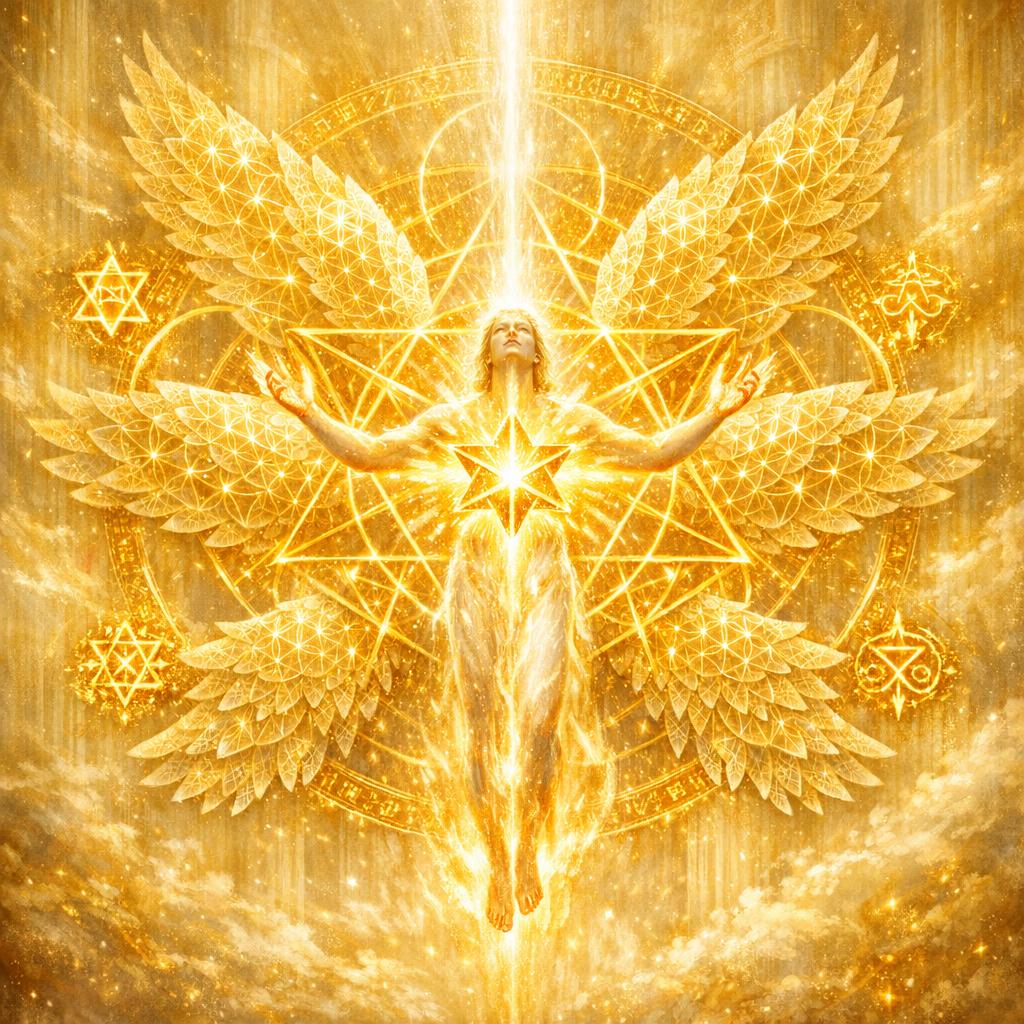 The Seraphim Lightbody Ignition Attunement + Charged Artwork
