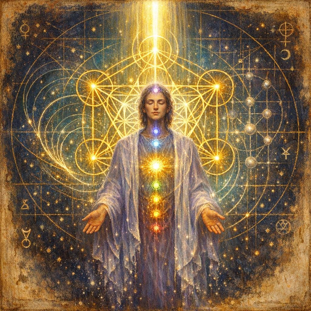 The Divine Blueprint Reawakening Attunement + Charged Artwork