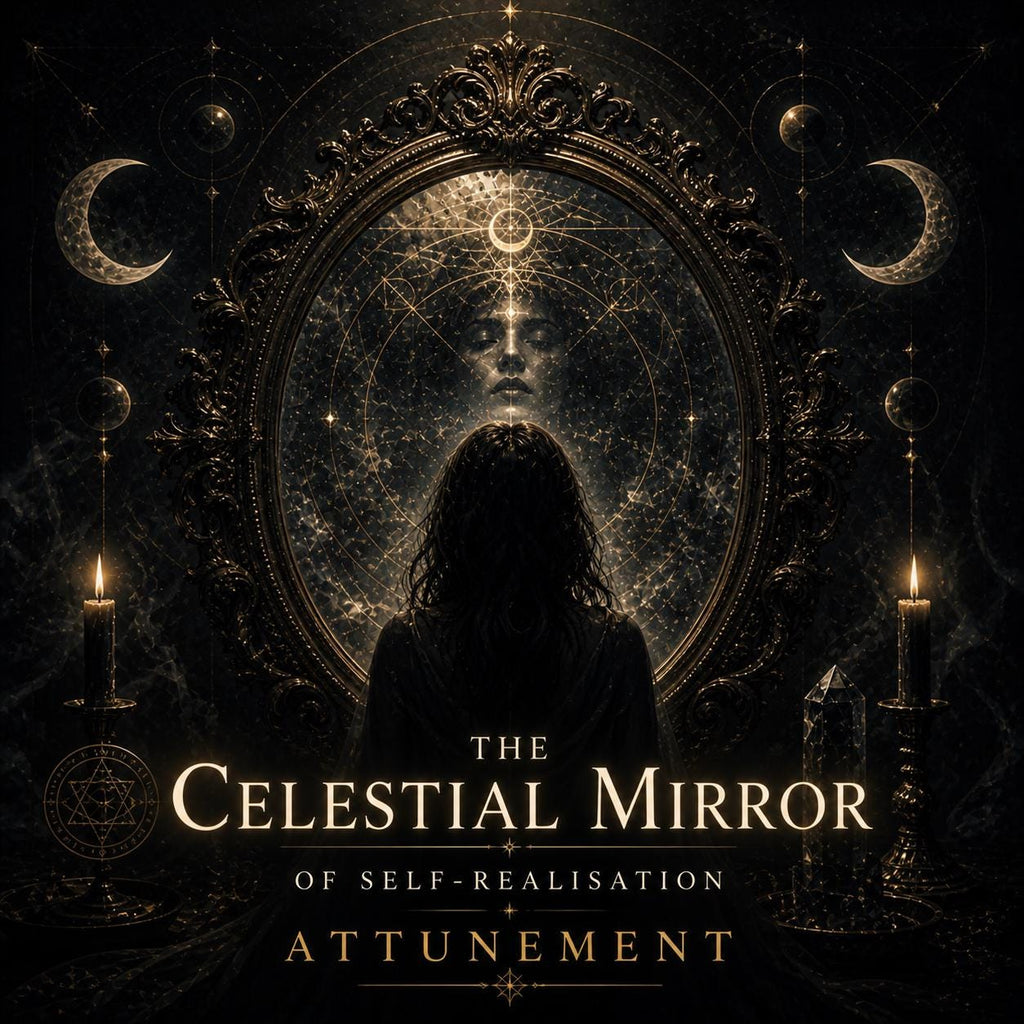 The Celestial Mirror of Self-Realisation Attunement + Charged Artwork
