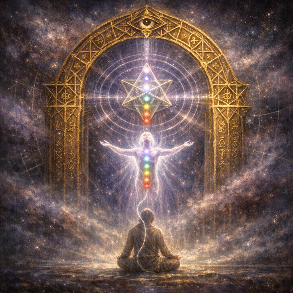 The Astral Projection Gateway Attunement + Charged Artwork