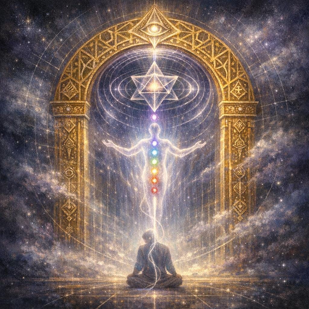 The Astral Projection Gateway Attunement + Charged Artwork