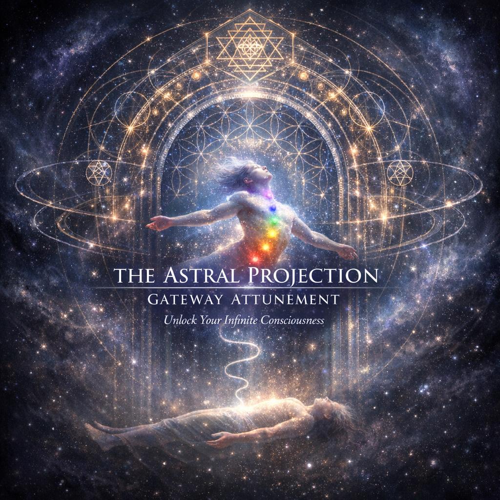 The Astral Projection Gateway Attunement + Charged Artwork