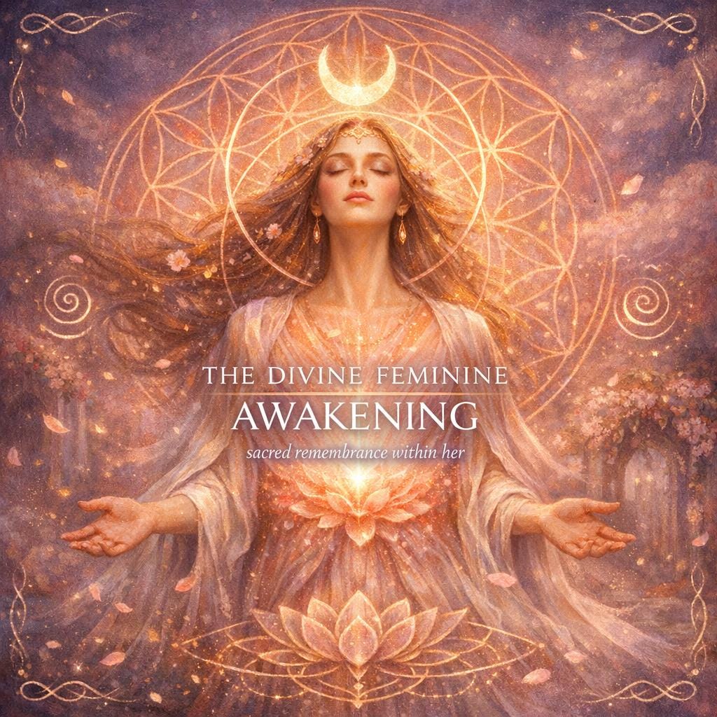 The Divine Feminine Awakening Attunement + Charged Artwork