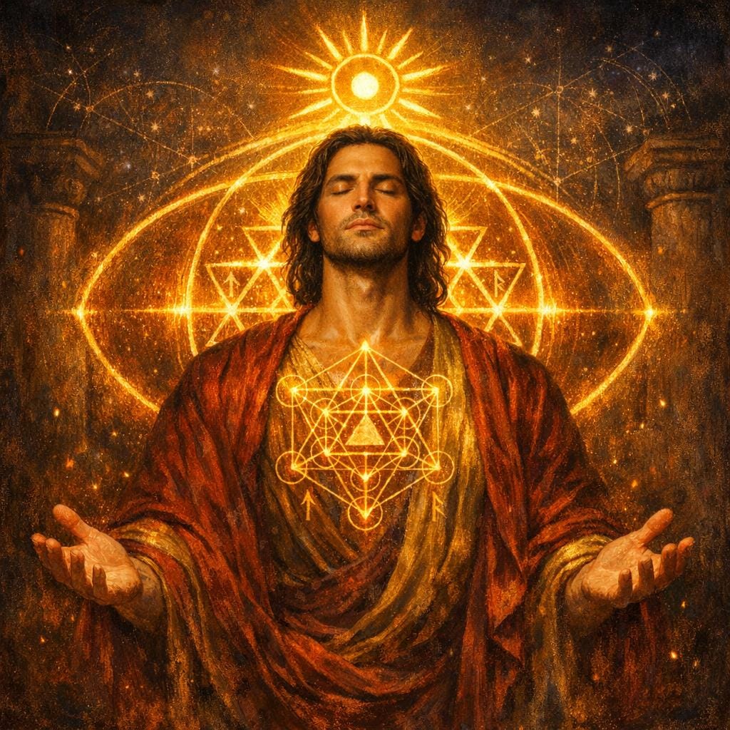 The Divine Masculine Alignment Attunement + Charged Artwork
